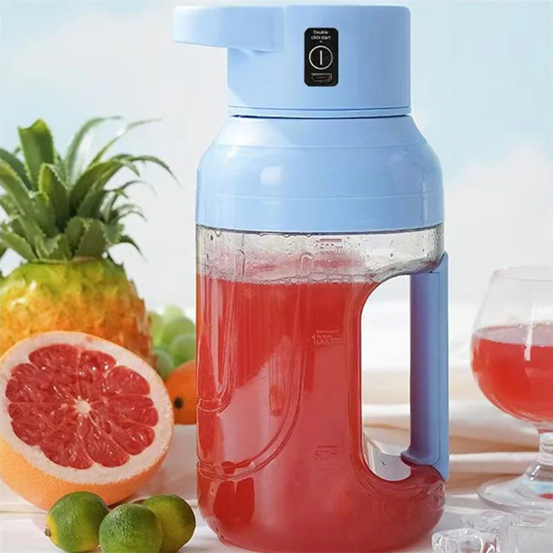 Portable Jucer Large Capacity 1500ml Juice USB Rechargeable