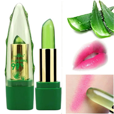Natural Aloe Vera Color-Changing Lip Balm