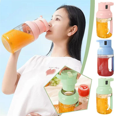 Portable Jucer Large Capacity 1500ml Juice USB Rechargeable
