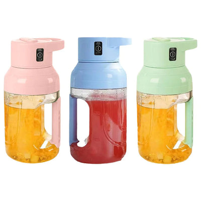 Portable Jucer Large Capacity 1500ml Juice USB Rechargeable