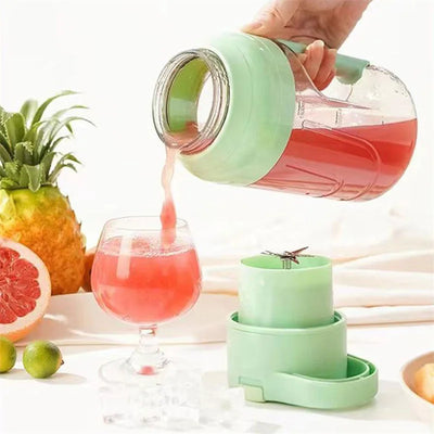 Portable Jucer Large Capacity 1500ml Juice USB Rechargeable